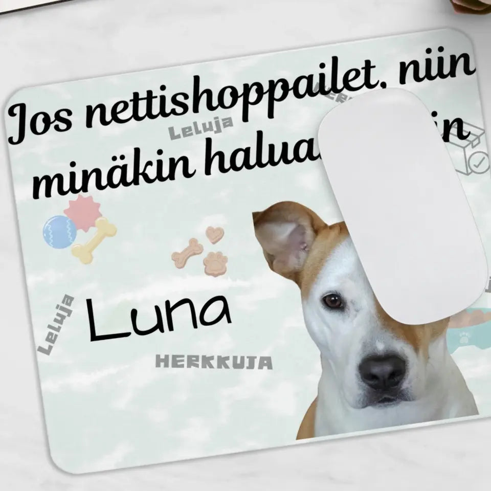 Kustomoitava hiirimatto - Nettishoppailija