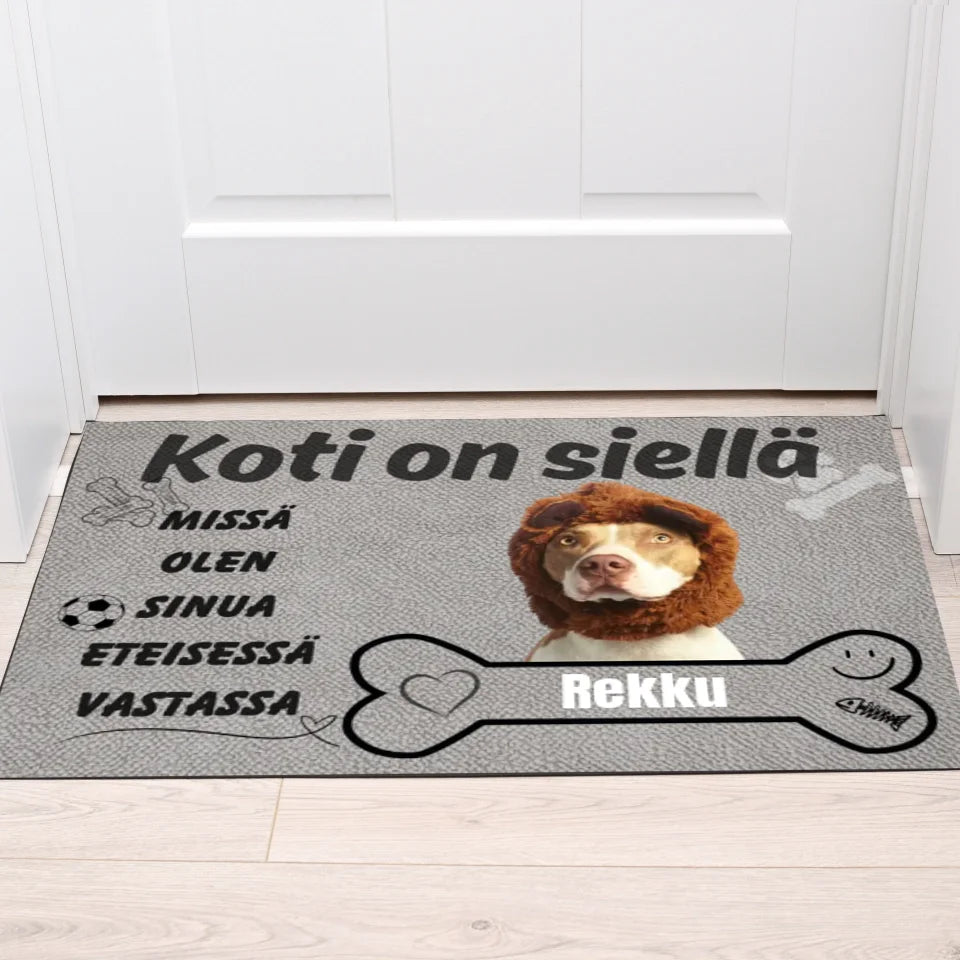 Kustomoitava ovimatto - Eteisessä vastassa