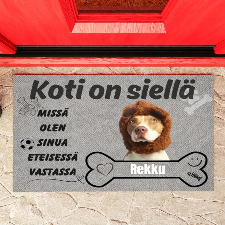 Kustomoitava ovimatto - Eteisessä vastassa