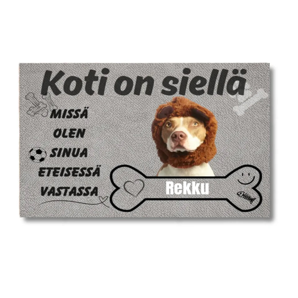 Kustomoitava ovimatto - Eteisessä vastassa